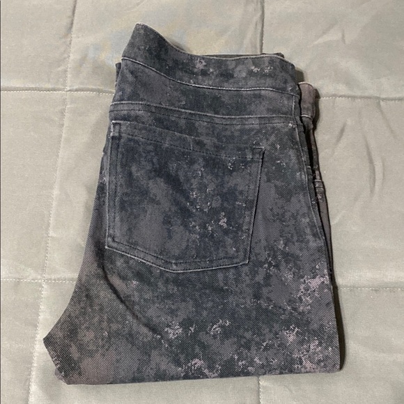 SPANX Gray Distressed Jeans - Picture 1 of 6